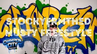 StockyFrmTheD с Musty FreeStyle Mic Drop @THEWESTFACTORY