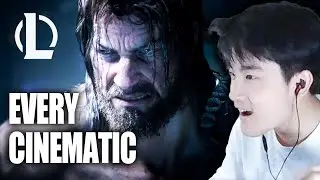Reacting to ALL League of Legends Animations and Cinematics in ONE SIT