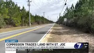 Bay County intersection getting safety improvements through land trade