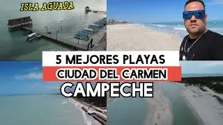 5 MEJORES PLAYAS DE CIUDAD DEL CARMEN CAMPECHE 2021 🇲🇽