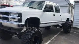 1992 Chevrolet Crew Cab Long Bed Solid Axle 2500/3500 Series 4x4 Big Block Lifted Pickup Big Block