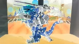 Gojulas The Ogre Of The Helic Army - 1980's Rock Song (Zoids Series 3) #rockmusic #zoids
