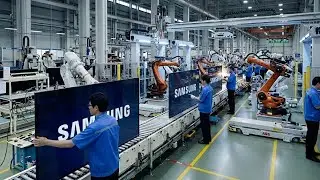 Inside Samsung&rsquo;s 100-Inch TV Mega Factory | How Giant Screens Are Made (Full Process)