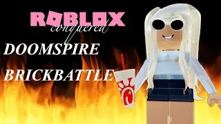 ROBLOX - okana almost gets bombed in doomspire brickbattle 🥺😳