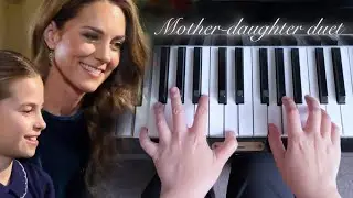 Princess Kate & Princess Charlotte&rsquo;s Piano Duet 🎹 | Holm Sound Piano Demo (ROYAL CAROLS)