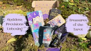 Treasures of the Tarot Box | Goddess Provisions Unboxing | August 2022 | Witchy Haul