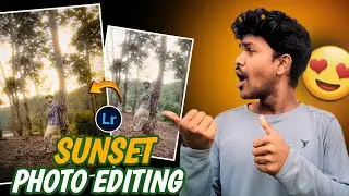 Cinematic Golden Glow Effect Photo Editing tutorial in Lightroom Mobile 🔥 ~ Mahend Sethiya 