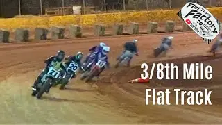 Flat Track 3/8 mi Highlights & Storytime | Harris Speedway NC | SEFT