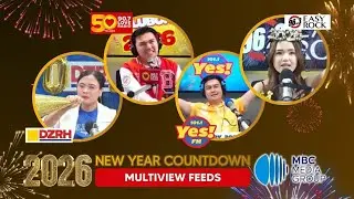 New Year Countdown 2026 Multifeeds from MMG Radio & TV Stations