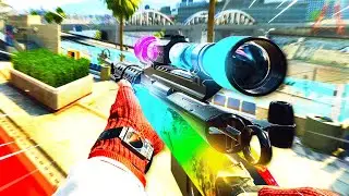 Sniping with Rainbow Dark Aether in Cold War... (omg)