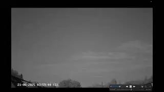 Early morning flash and an object that illuminates then vanishes (Date: 22-06-2025)