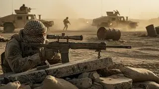 Genius Sniper Traps Two US Soldiers Behind a Wall in the Middle of Nowhere | The Wall (2017) Recap