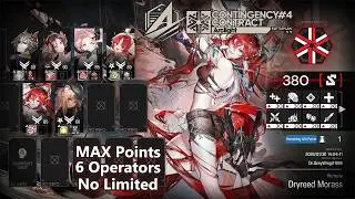 [Arknights] CCB#4 Arclight | Rotating Site Dryreed Morass MAX (380) Points, 6 Operators, No Limited