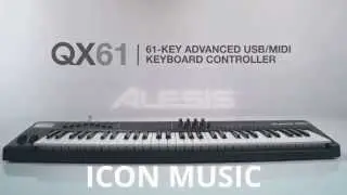 Alesis QX61 Advanced USB MIDI Keyboard Controller available at ICON MUSIC