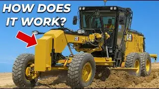 How do Motor Graders Manage to Leave the Ground so Flat?