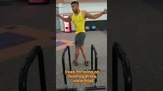 Stick / PVC pipe Dynamic Hip Rotations #mobility #flexibility #rotation