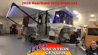 2018 Heartland Terry Classic Full Walk Through Video With Matt From Leo's Vacation Center