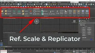 DesignToolBox in 3ds Max Ref. Scale and Replicator Bangla tutorial | Shadin Creative Design