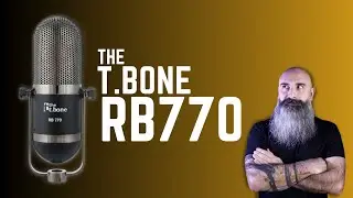 T.Bone RB770 (ribbon microphone) for Podcast? [Audio Test]