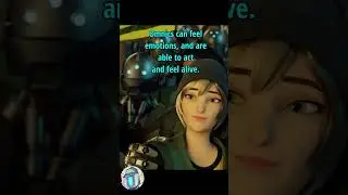 OW Lore shorts! Omnics and Robots, what's the difference?