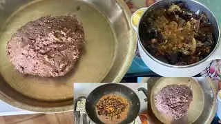 कोदोको ढिडो र याकको सुकुटी मिठो बनाएर खाइयो//kodoko dhido and Yak Sukuti cooking village lifestyle🙏🙏