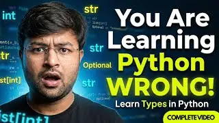 Most Python Developers Ignore This | Python Types & Type Hints Explained