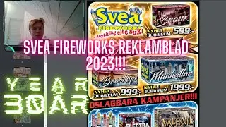 SVEA FIREWORKS REKLAMBLAD 2023!!! (30 ÅR JUBILEUM)