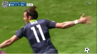 England vs Wales 2-1 Gareth Bale Goal &bull; England vs Wales 2016 Euro