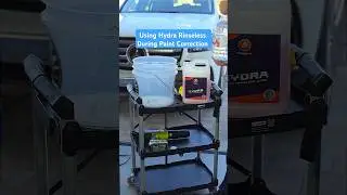 Using Rinseless to Improve Paint Correction Wipe Off