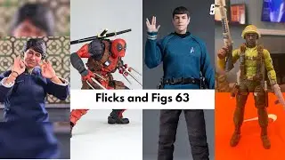 CT Toys Spiderman Revoltech Cable GI Joe Classified Greenshirt and more! Flicks and Figs 63 #toy