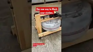 The new way to Wash your clothes. #washing #inventions #innovation