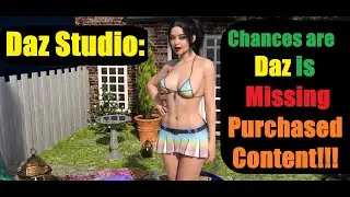 Daz Studio: Вам не хватает контента!