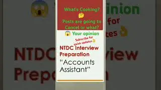 NTDC Interviews updates 👍 🤗#jobs #assistantmanager #administrativeassistant #ntdc #lesco #wapda