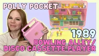 TOY TOUR: 1989 Bowling Alley Disco Cassette Player | Vintage Polly Pocket Collection