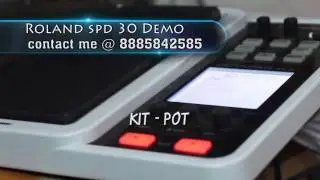 Roland Octapad Spd 30 demo