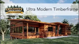 Explore this ultra Modern Timberframe, visit www.discoverydreamhomes.com