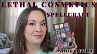 Full Face of Nothing New / lethal cosmetics spellcraft palette and other goodies