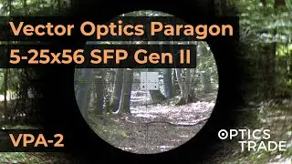 Vector Optics Paragon 5-25x56 SFP Gen II Reticle VPA-2 | Optics Trade Reticle Subtensions
