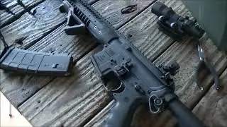 Влад Борисыч 19.03.14 Винтовка M4 Carbine LWRC M6: стрельба