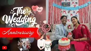 Anniversary vlog guyss🫶Aise diya surprise 😳 #vlog #youtube #share #love #trending #funny 