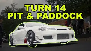 TURN 14 Pit + Paddock Car Park Party 2021 #turn14 #carmeets #pitpaddock
