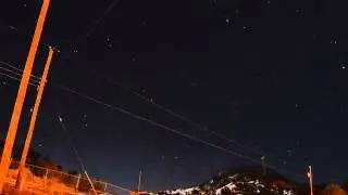 Time lapse fuzzy mountain