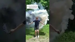Black + White Smoke Bomb Color Combo