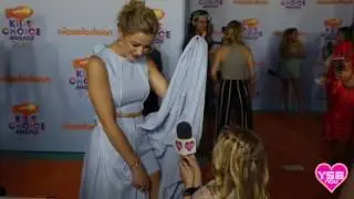 Clara Lukasiak Interviews Sister Chloe | Kids' Choice Awards 2017