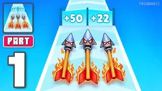 Arrow Run Race: Archery Games - Gameplay Walkthrough Part 1 - Run Fire Hit Targets (iOS, Android)
