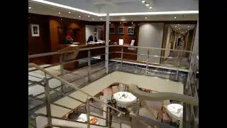 Reception Desk and View of Restaurant on Viking Cruises' Elbe River Ships