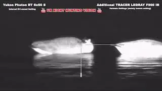 Yukon Photon RT 6x50 Night Vision with Tracer Ledray F900 Test