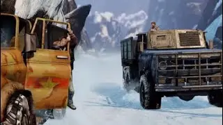 Uncharted 2  Gameplay - Cat and Mouse / Convoy