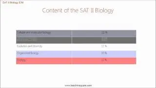 SAT II Biology E/M - 1 - Introduction ( arabic )
