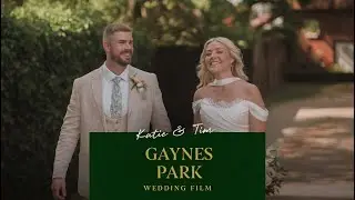Gaynes Park | Katie & Tim's outdoor wedding | Essex Wedding Videographer